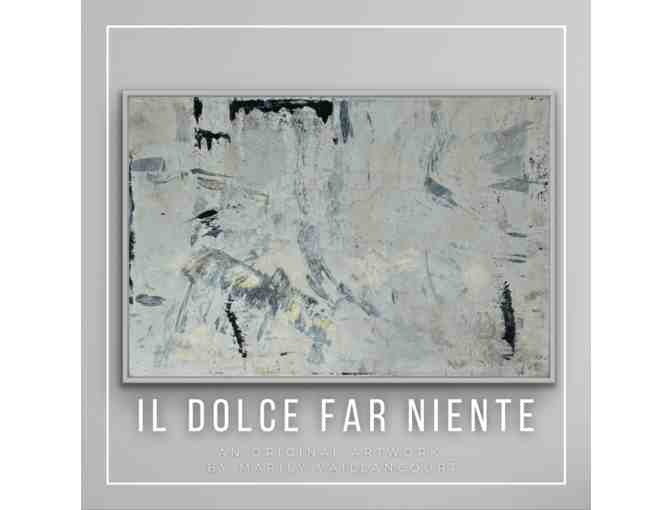 Il Dolce Far Niente, an original artwork by artist Marily Vaillancourt - Photo 1