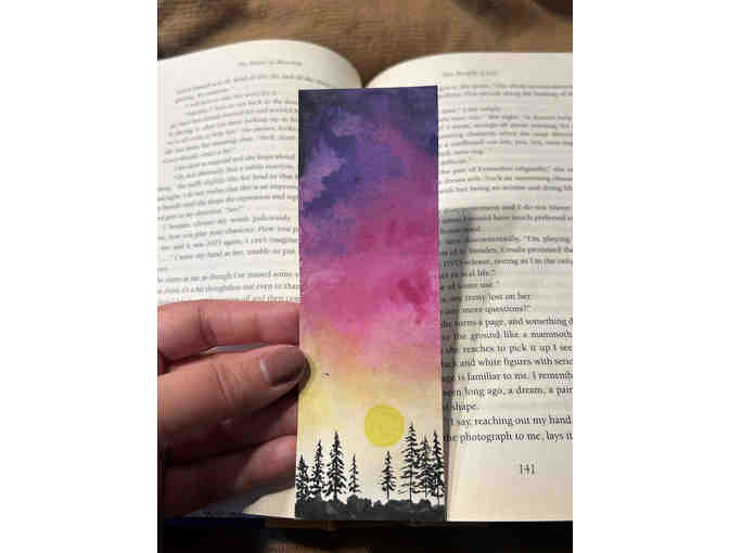 Set of 3 Original Hand Painted Bookmarks