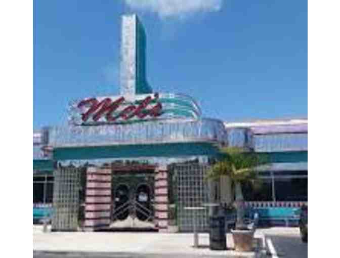Diner Gift Certificate from Mel's Diner