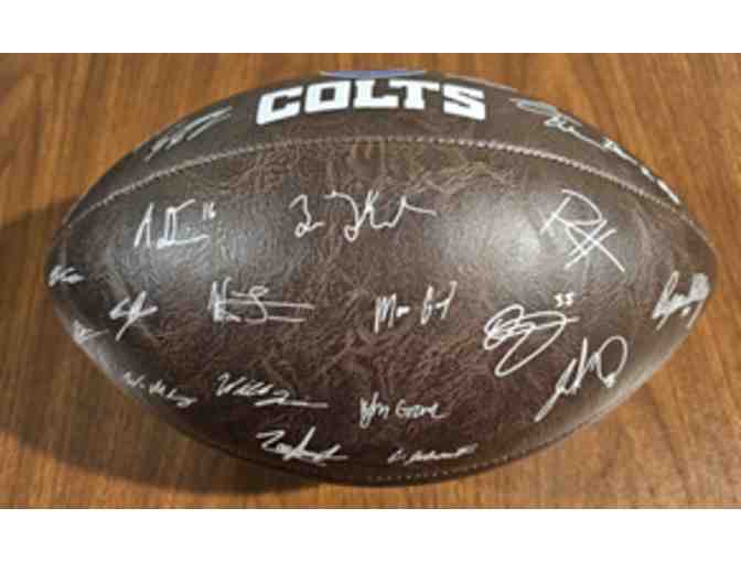 Indianapolis Colts 2024-2025 Team Autographed Football