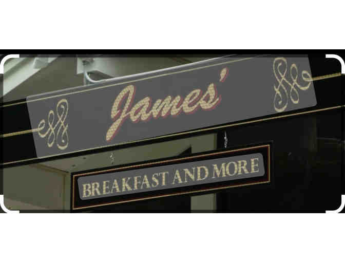 James' Breakfast & More Gift Certificate