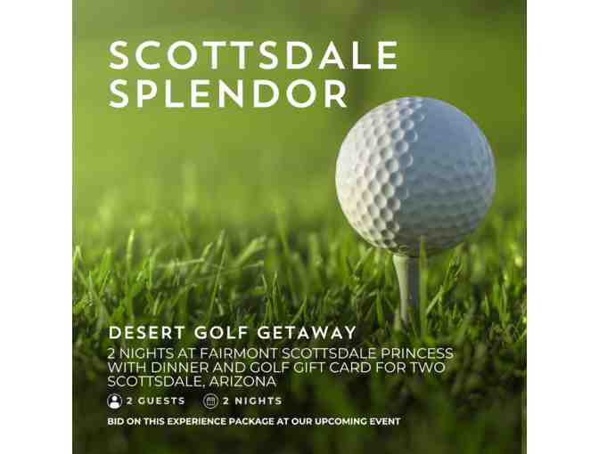 Fairmont Scottsdale Princess 2-Night Stay + Dinner & $250 Golf Gift Card (2 people)