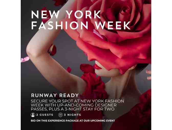 New York Fashion Week Up-and-Coming Designer Passes with a 3-Night Stay for (2) - Photo 1