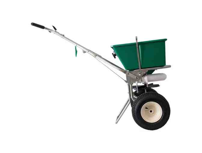 Cushman Hauler Pro (ELiTE) and LESCO Broadcast Spreader Stainless Steel w/ Deflector