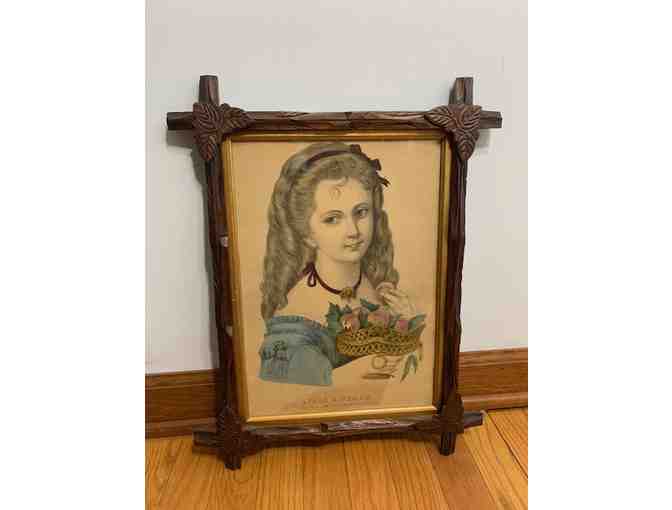 Lithograph 1874 Antique (Currier & Ives - 150 Years Old)