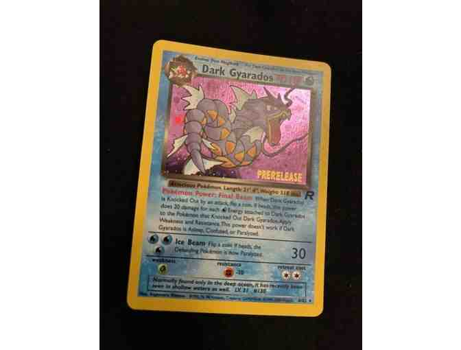 Pokemon (2000, 'Pre-Release'), Dark Gyarados - Hologram, Never Played
