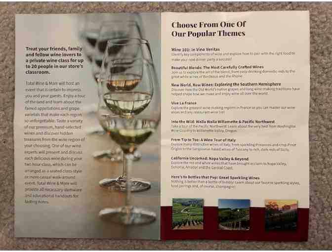 Wine Class (Invite 20 guests!) - at Total Wine ($600 Value) - Photo 3