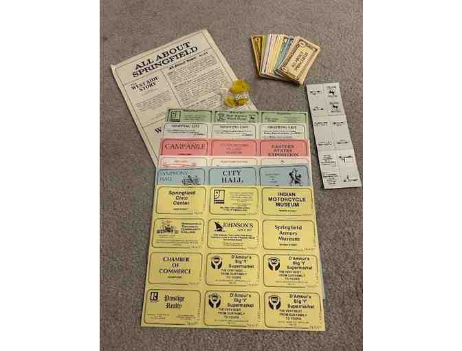Game: SPRINGFIELD CITY (1982, Rare) - 'Springfield, Massachusetts'