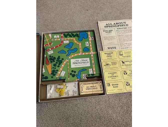 Game: SPRINGFIELD CITY (1982, Rare) - 'Springfield, Massachusetts'