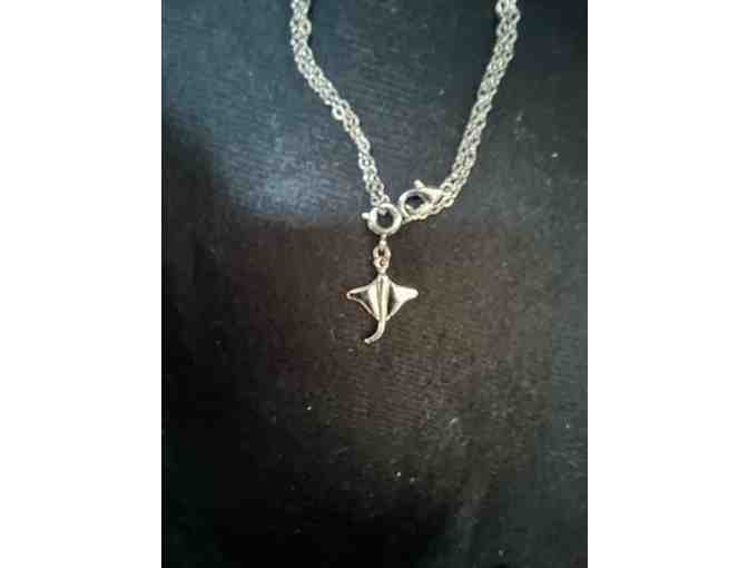 STING-RAY, Necklace (Silver, on an 18 inch chain)