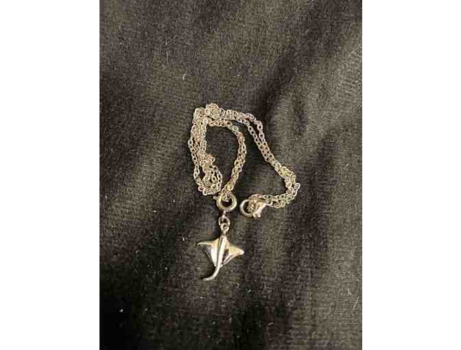 STING-RAY, Necklace (Silver, on an 18 inch chain)