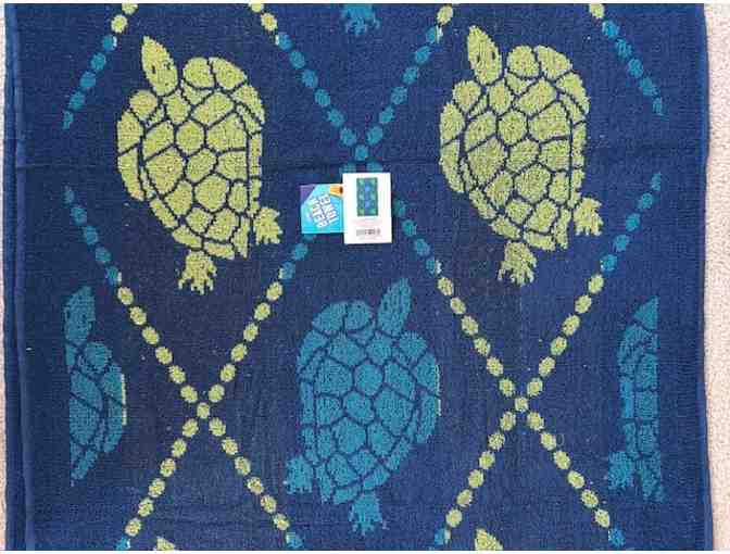 Beach Towel (Turtles) - BIG SIZE (72' x 36')