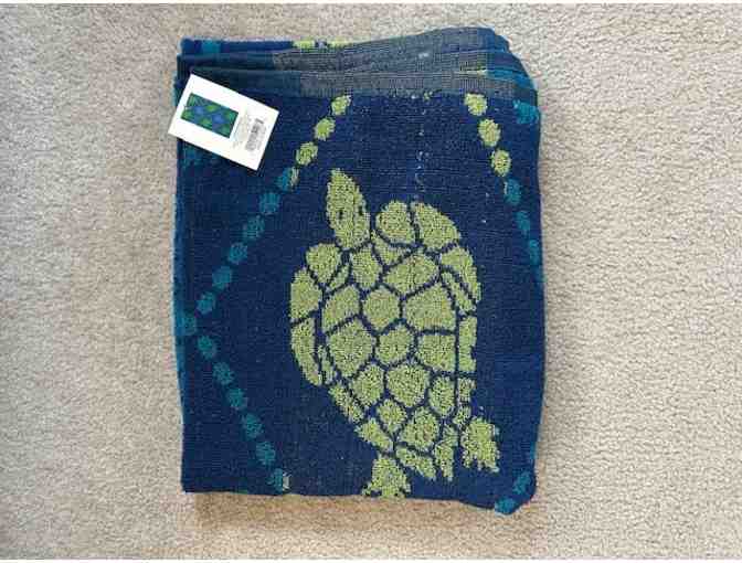 Beach Towel (Turtles) - BIG SIZE (72' x 36')