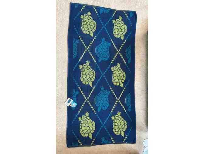 Beach Towel (Turtles) - BIG SIZE (72' x 36')