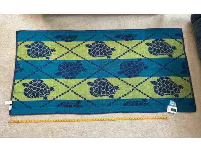 Beach Towel (Turtles) - BIG SIZE (72' x 36')
