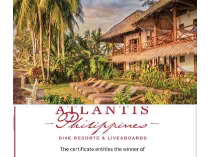 1-Trip to Philippines (Atlantis) - Diving, 7 Nights, Meals