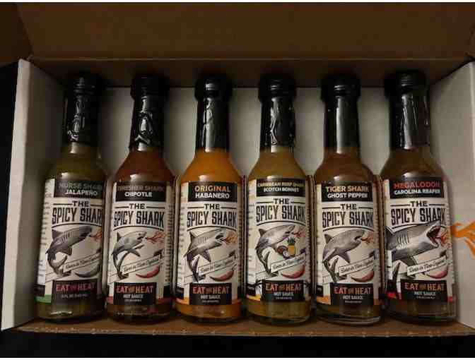 HOT SAUCE: 'Spicy Shark' - Gift Box (Contains 6 Sauces)