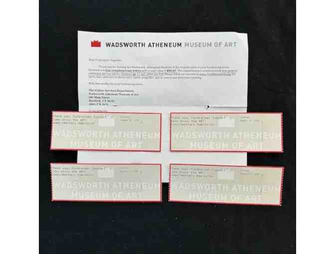 1 TICKETS: Museum, 2 FREE Passes (Hartford, Wadsworth Art Atheneum, 2 Tickets)