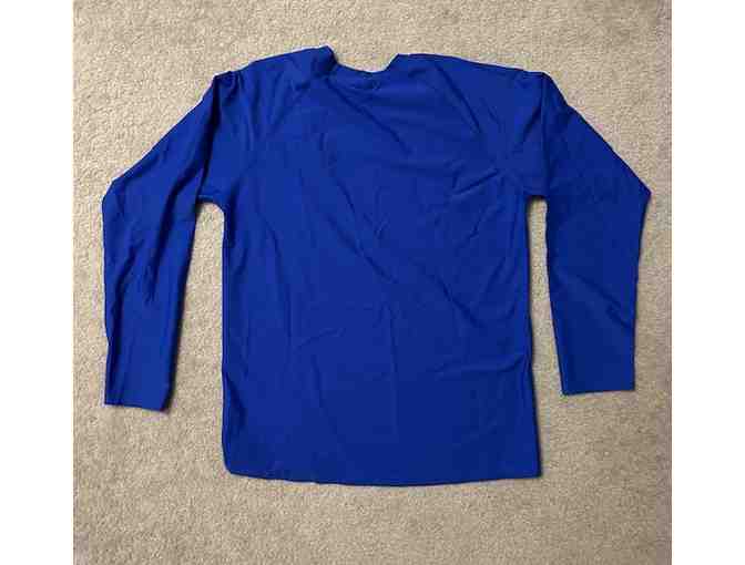 2 SCUBA SHIRT: Sun-Shirt, DIVER Picture (Blue, Adult Medium)