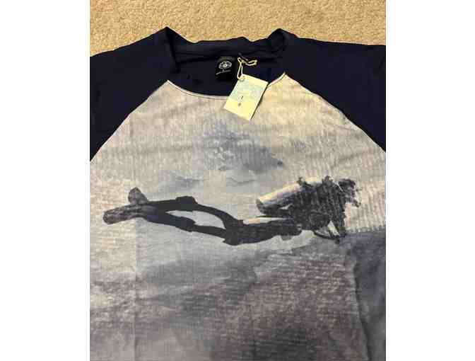 1 SCUBA Shirt - (Long-sleeve, Rashguard, Adult Size MEDIUM)