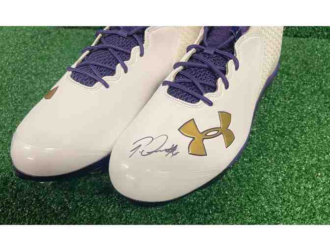 Patrick Queen and Anthony Brown Autographed Cleats