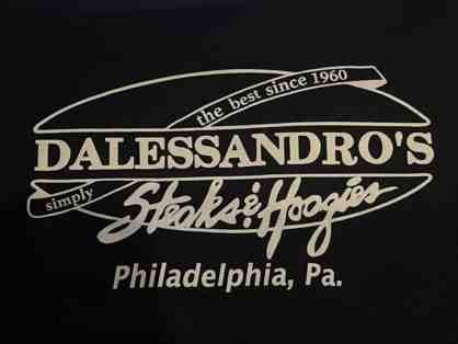 $35 Dalessandro's Steaks & Hogies Gift Certificate & 2XL Tshirt