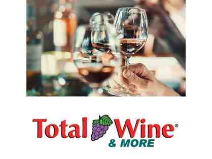 Private Wine Class for 20 from Total Wine and More ($600 value)