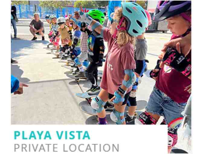 THE SKATESIDE - 1 private skate lesson at Playa Vista location