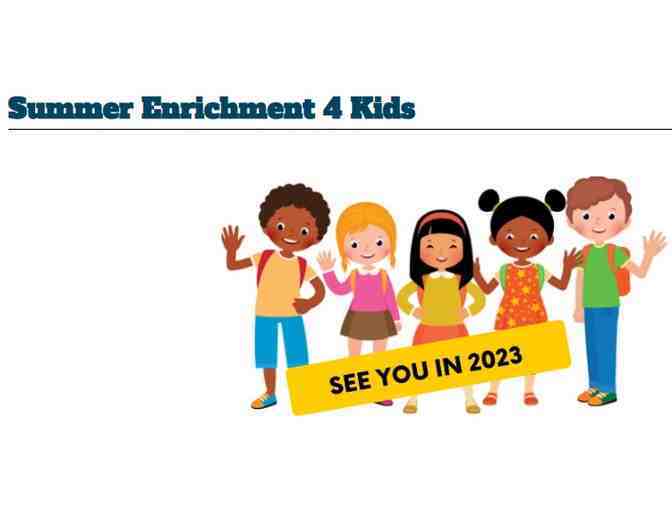 CC Adult School Summer Enrichment 4 Kids 2025 session (One Certificate) - Photo 2