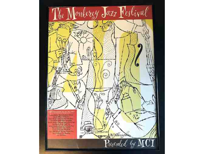 90's Collection of Monterey Jazz Festival Framed Posters