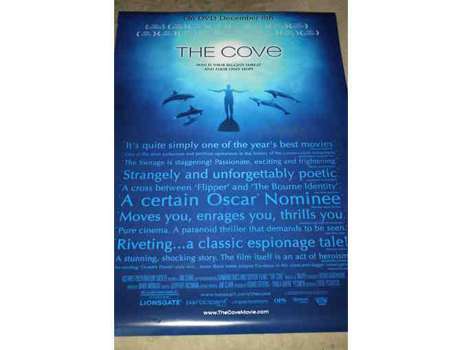 Autographed 'The Cove' Movie Poster and Tee Shirt Package. (XL)
