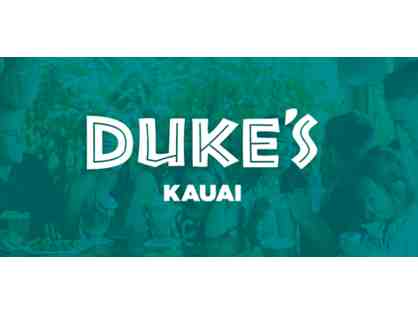 Duke's Kauai $100 Gift Card