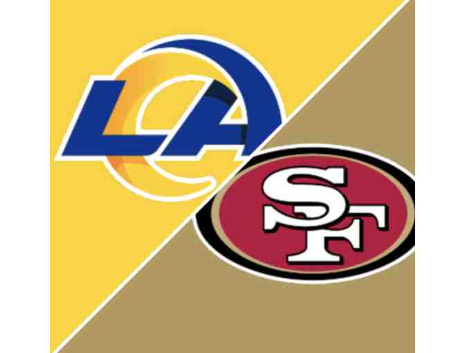 2 Tickets to 49ers/LA Rams Football Game on 12/12/24 - Photo 1