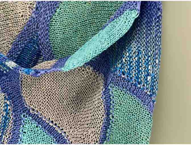 100% Silk Cowl Handknitted by Sharon MacTavish