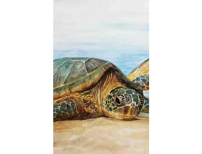 'Honu Side by Side' print by Marcia Minnichhofer