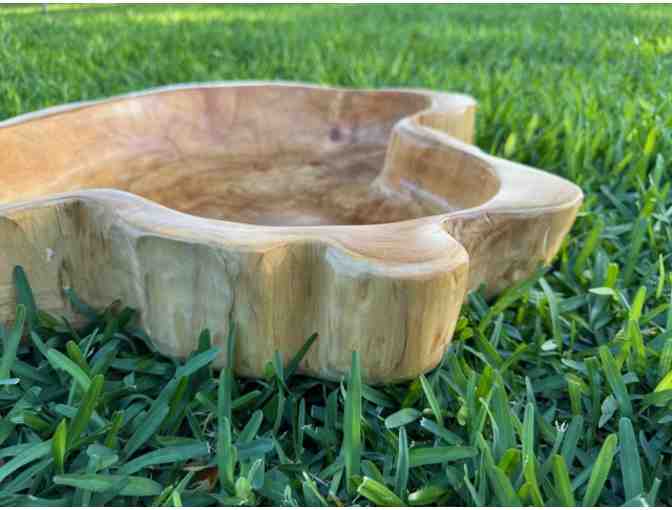 'Heart of the Wood' Large Bowl of Cedar Wood by Dave Reando, Kauai