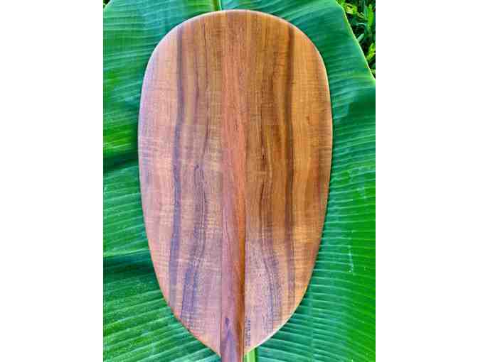 'Spirit of the Voyagers' Koa Wood Canoe Paddle by Ray Nitta