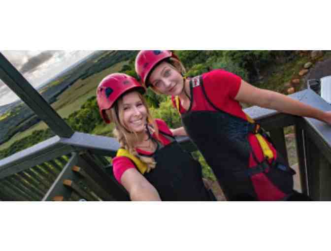 Powerline Zipline Tour at Kipu Rach for 2, Outfitters Kauai