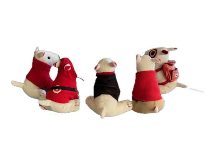 Iconic Target Bullseye Plush Dogs