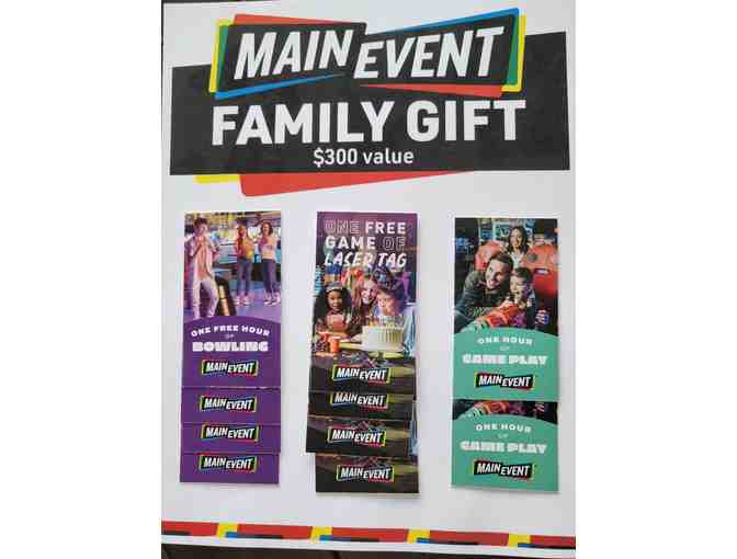 Main Event Family Gift Package