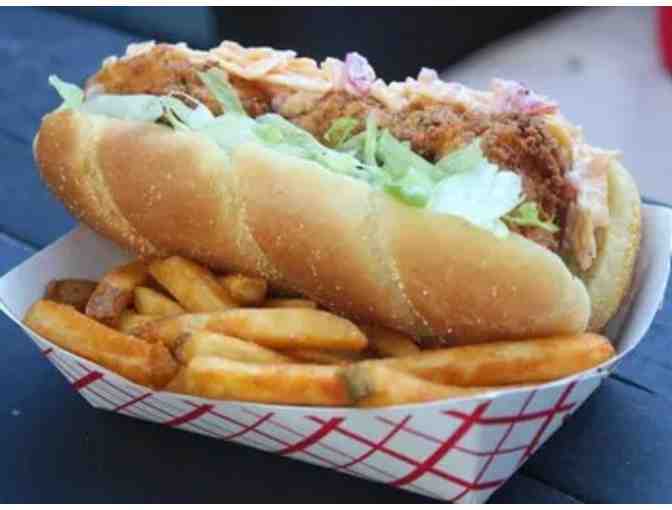 Four- Chicken Strip Baskets from The Chicken Shanty