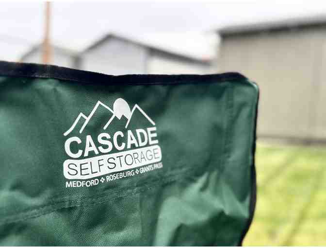 Camping Chair and Lunchbox from Cascade Self Storage