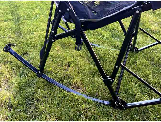 ROCKER Mesh Rocking Camping Chair from Black Bird #1