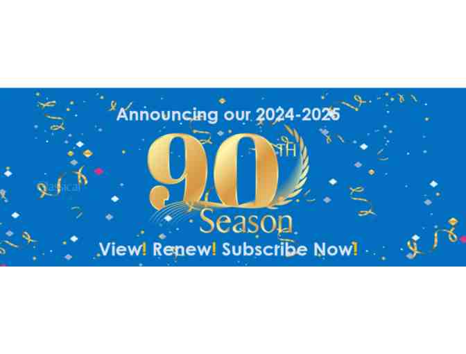 4 Tickets to Long Beach Symphony 2024-2025 Season