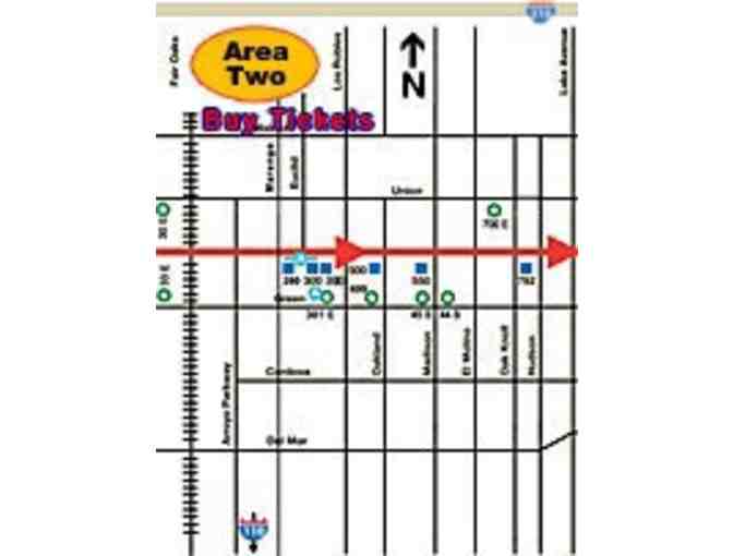 Two (2) Preferred Seating Tickets & Parking at the 137th Tournament of Roses Parade