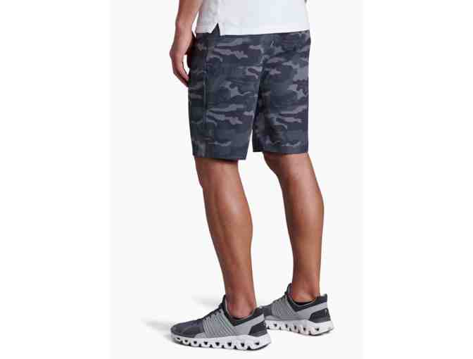 KUHL Mens Silencr Kargo Short (10' Inseam, Grey Camo, Size 32)