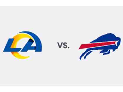 Score Big with 4 VIP Sunday Night Football Tickets - Buffalo Bills vs. Los Angeles Rams!