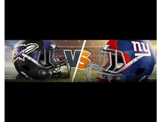 Four Baltimore Ravens vs NY Giants - Photo 1