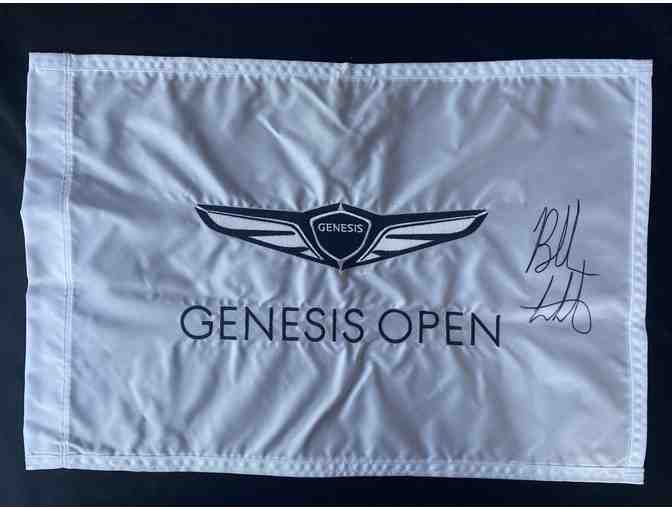 Genesis Open Flag autographed by 2018 Champion Bubba Watson - Photo 1