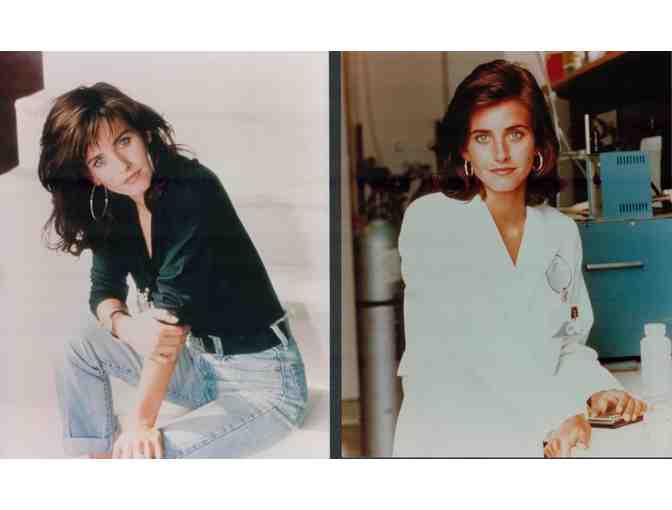 Courtney Cox, group of classic celebrity portraits, stills or photos